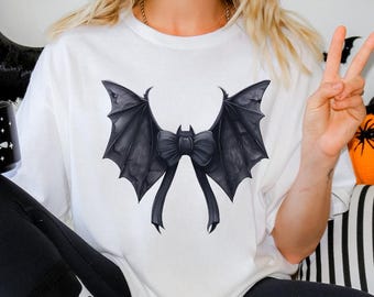 Three Bats Y2k Shirt, Vintage 90s Style Bat Shirt, Halloween Bat Shirt, Gothic Shirt, Halloween T-Shirt Gifts, Spooky Season Shirt, Bat Tee
