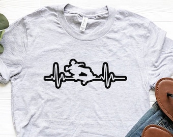 Skateboard Heartbeat Shirt, Funny Skateboard T-Shirt, Skateboarding Shirt, Skateboarder Boy Tee, Skater T-Shirt, Vintage Skateboard Tee