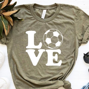 Fußball Liebe Shirt, Fußball Mama Shirt, Fußball Mama Geschenk, Unisex Fußball Mom Tee, Fußball Spieler Shirts, Fußball Liebhaber Shirt, Sport Shirt