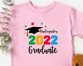 Kindergarten Graduate Shirt, Pre School Graduate T-Shirt, Kindergarten Graduation Shirt, Kids Graduate Tee, Kindergarten Grad Shirts