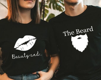 Beauty and The Beast (beard), Couple gift, matching cups, Gift for her –  CCCreationz