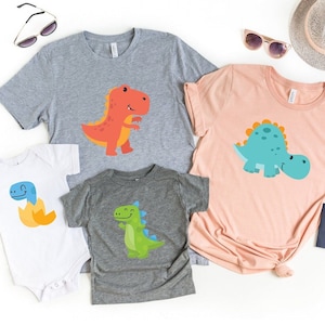 Dinosaur Shirt, Dinosaur Family Matching Shirt, Dinosaur Pocket T-Shirt, Cute Dinosaur Shirt, Dinosaur Birthday Party Tee, Funny Dino Shirt