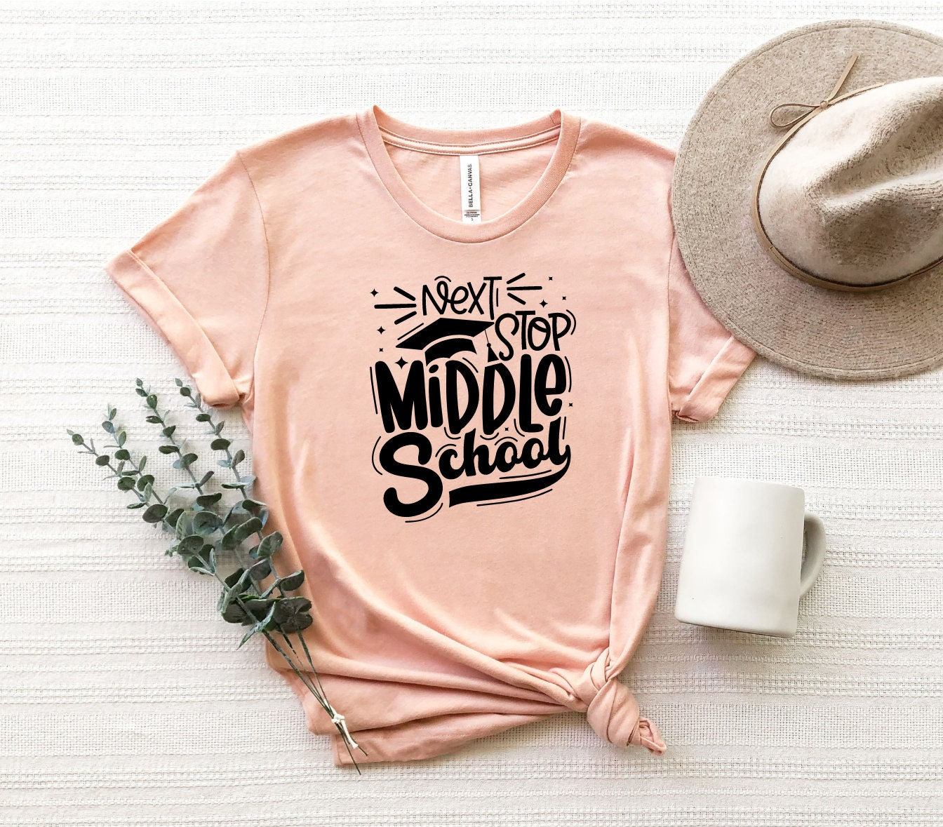 Next Stop Middle School Shirt Fifth Grade Graduation Shirt Etsy