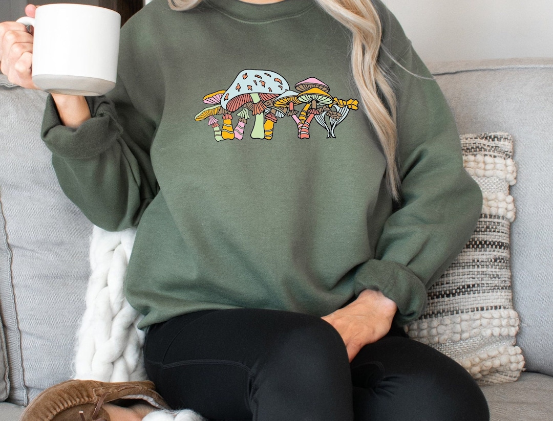 Mushrooms Sweater, Magical Mushrooms Sweatshirt, Magical Mushroom Shirt