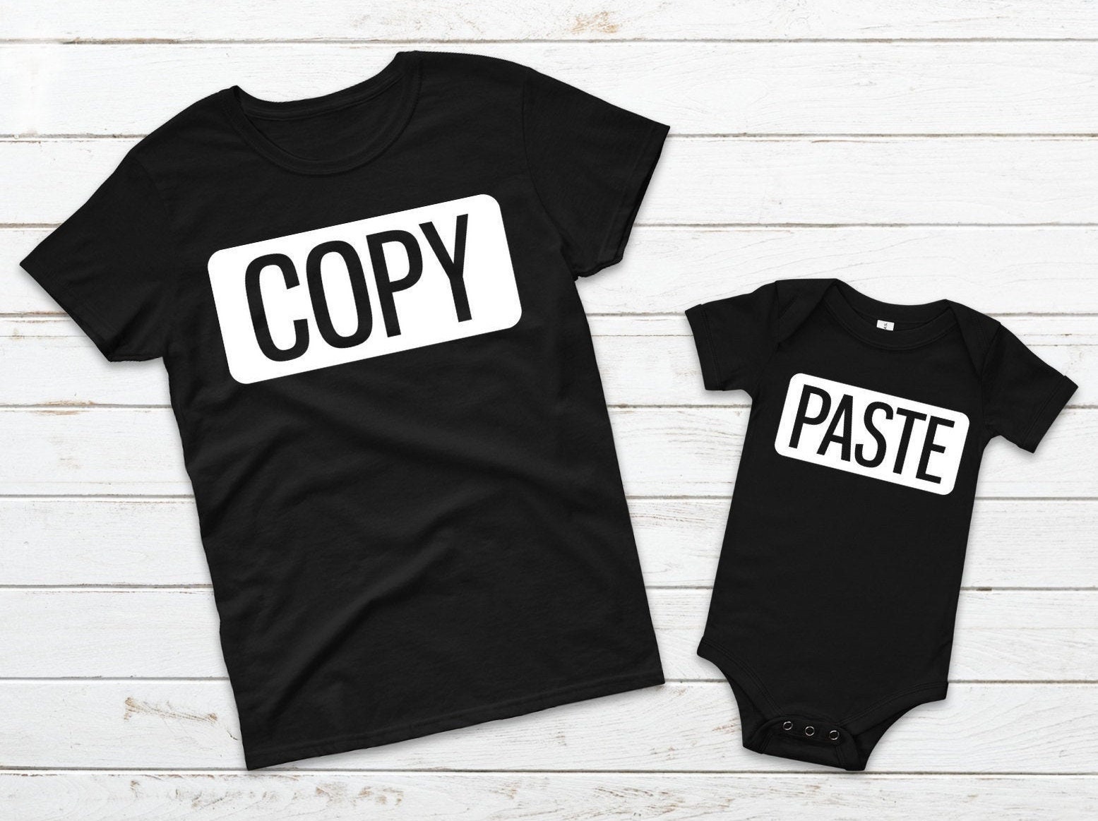 Copy Paste Shirts Copy Paste Matching Shirt Father and Son | Etsy