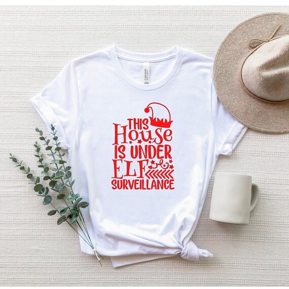 Elf Surveillance Team Funny Xmas Christmas T-Shirt Elf Surveillance Team Funny Xmas Christmas T-Shirt