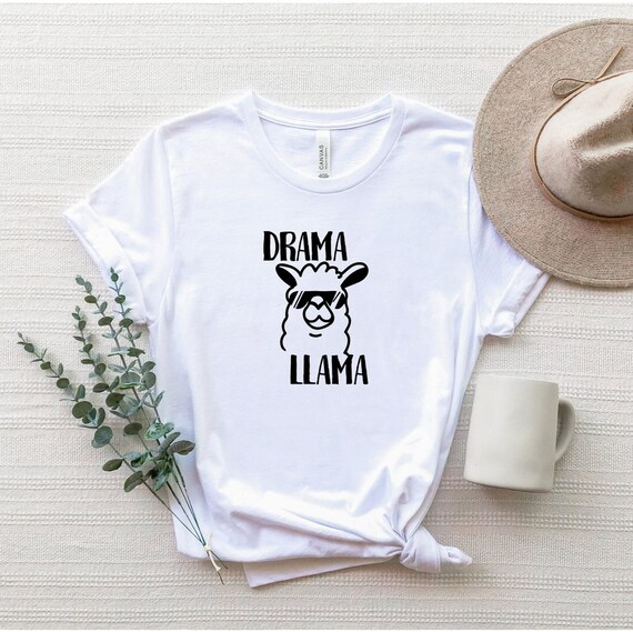 No Drama Llama T Shirt. Alpaca T Shirt. Llama Shirt Tee No Drama Llama T Shirt. Alpaca T Shirt. Llama Shirt Tee