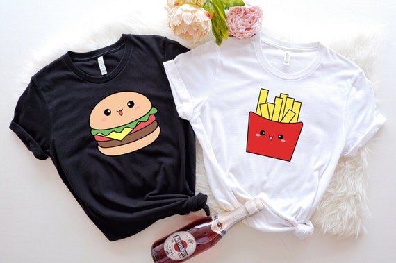 shy guys burgers and fries shirt