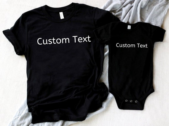 Custom Dad And Son Shirts, Custom Text Dad And Son Matching Shirts, Dad Son Matching Shirts, Father And Son Shirt, Fathers Day Gift