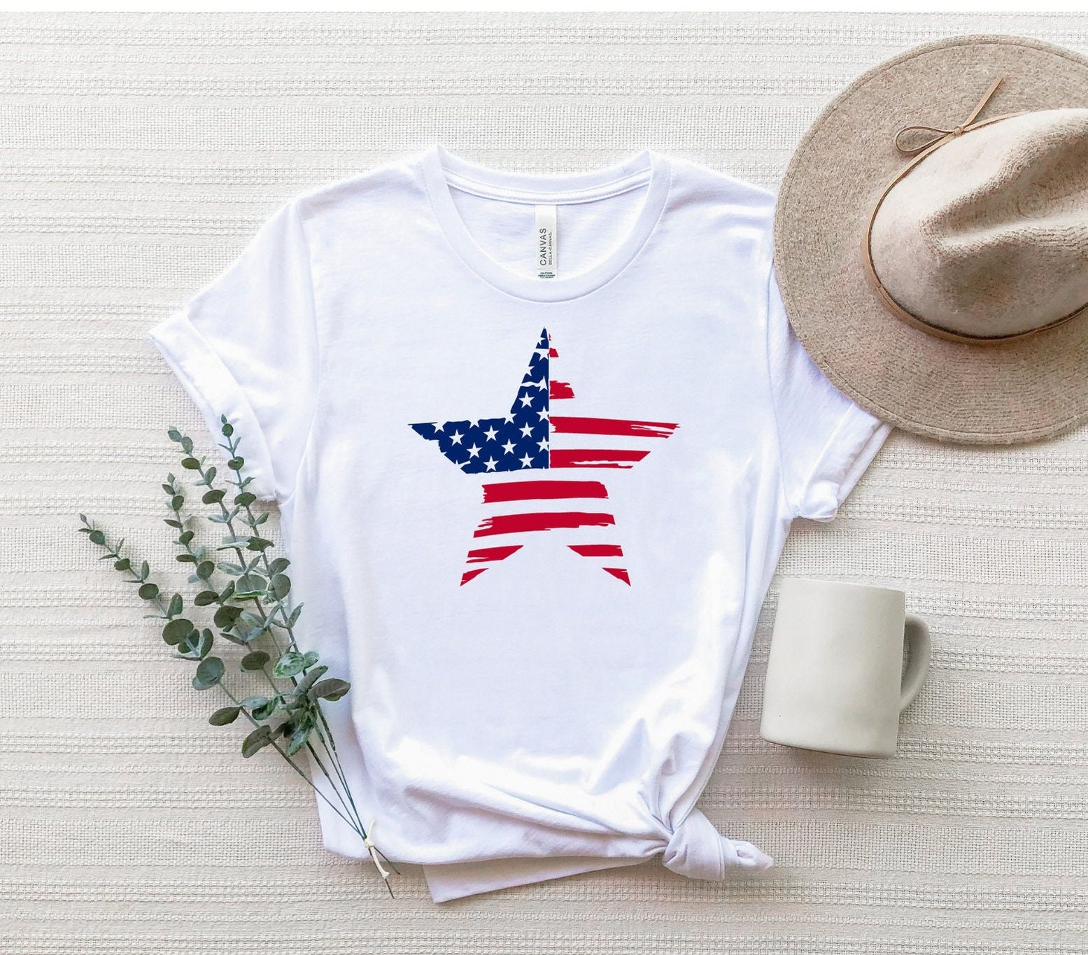 American Flag Star Shirt Usa Flag T-shirt Usa Flag Star Tee - Etsy