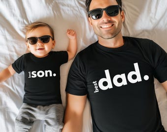 Best Dad Best Son Shirt, Dad And Son T-Shirt, Daddy And Me Shirt, Father Days Gift, Father Son Matching Shirt, Dad And Baby Matching Shirt