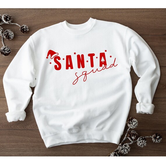 Santa 2025 squad jumper