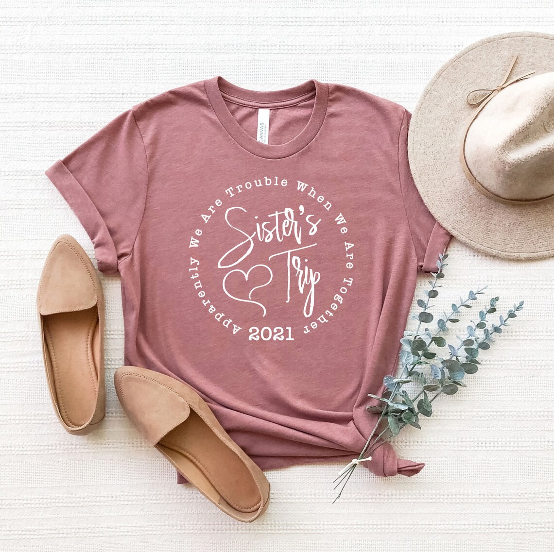 Sisters Trip 2021 Shirts Vacation Shirt Funny Girls Trip T Etsy