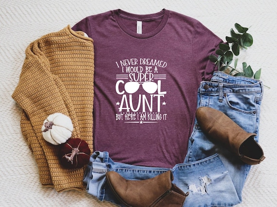 Super Auntie T-Shirt - Aunt Gifts - Funny Nice Gifts Super Auntie T-Shirt - Aunt Gifts - Funny Nice Gifts