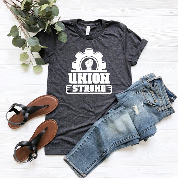 Union Strong Shirt, Labor Day Shirt, Laborer Shirt, Cute Happy Labor Day T-Shirt, Patriotic Shirt, Strong Worker Shirt, Workers Shirt