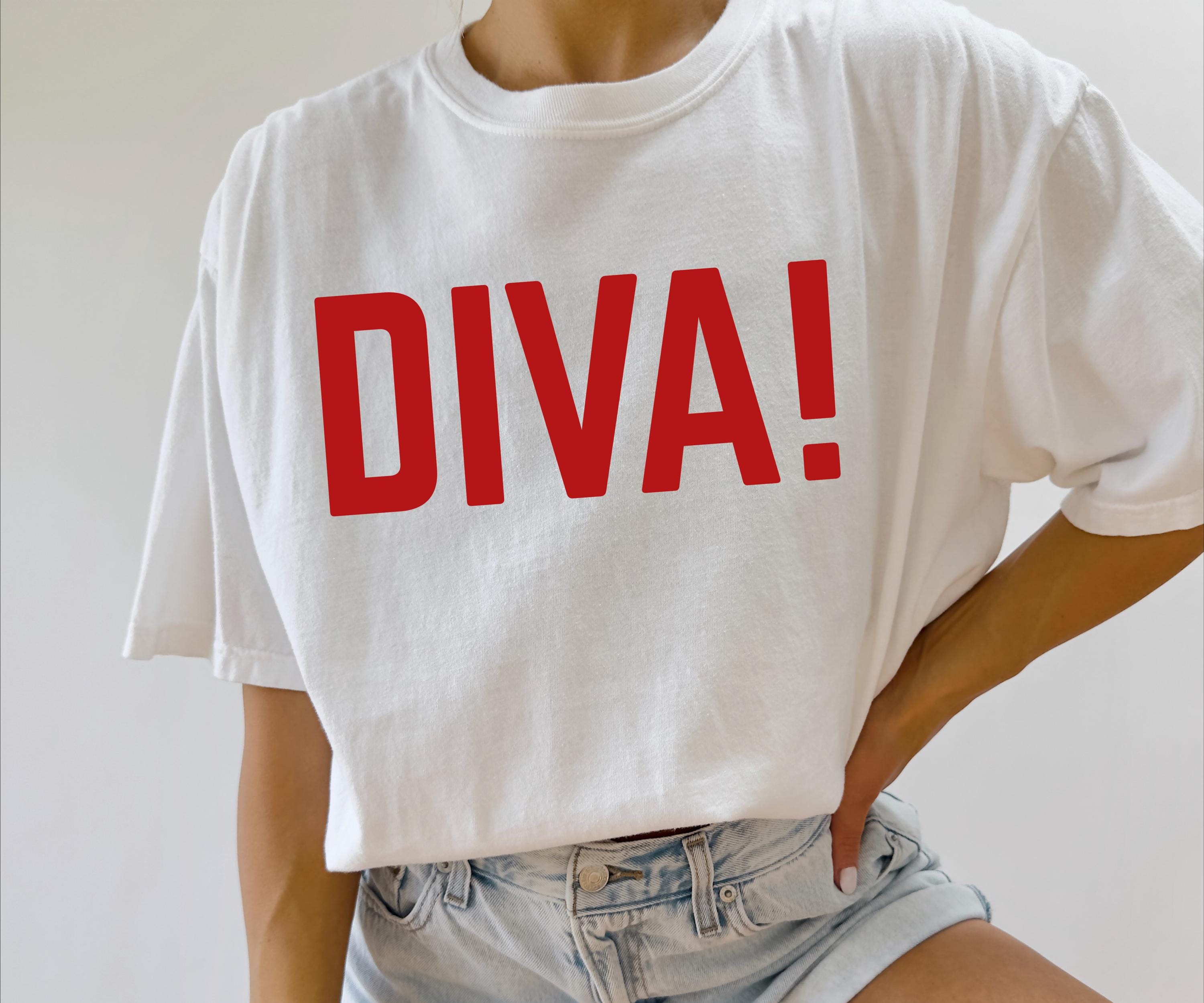 Diva T Shirt - Etsy