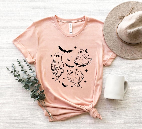 Halloween Ghouls Bats Shirt, Scary Ghosts Shirt, Spooky Ghost T-Shirt, Spooky Season Shirt, Halloween Shirts, Ghouls Shirt, Horror Shirt
