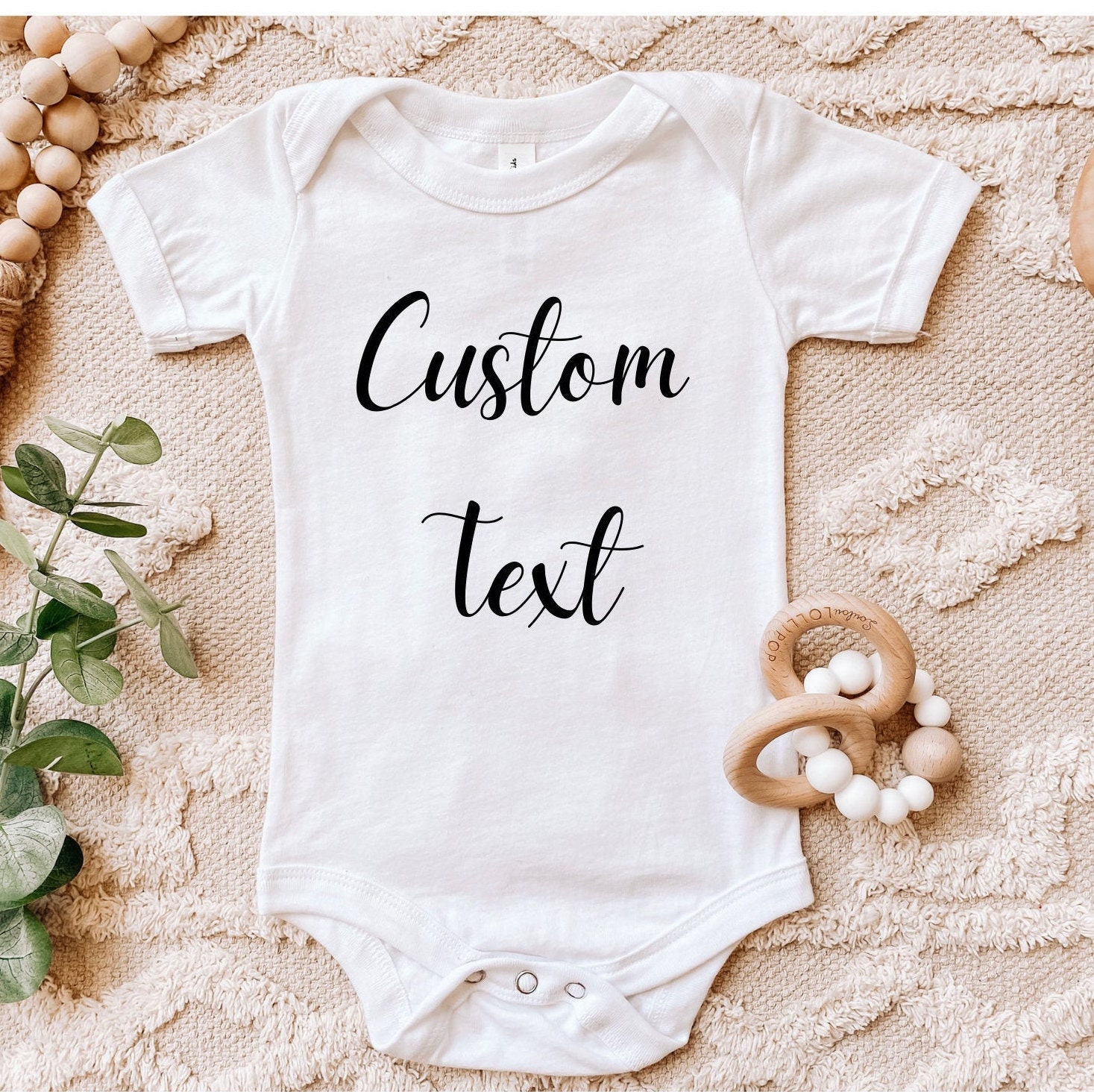 Custom Baby Bodysuit, Custom Text Baby One Piece, Custom Font Toddler Shirt, Toddler Tee, Baby T-Shirt, Youth Tee, Family Matching Shirts