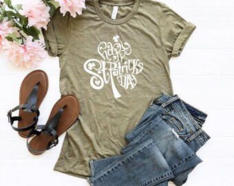 Happy St. Patricks Day Shirt, St. Patricks Day Shirt, Happy St Patrick's Day Shirt, Irish Shirt, St.Patricks Day Shirt, Shamrock Shirt