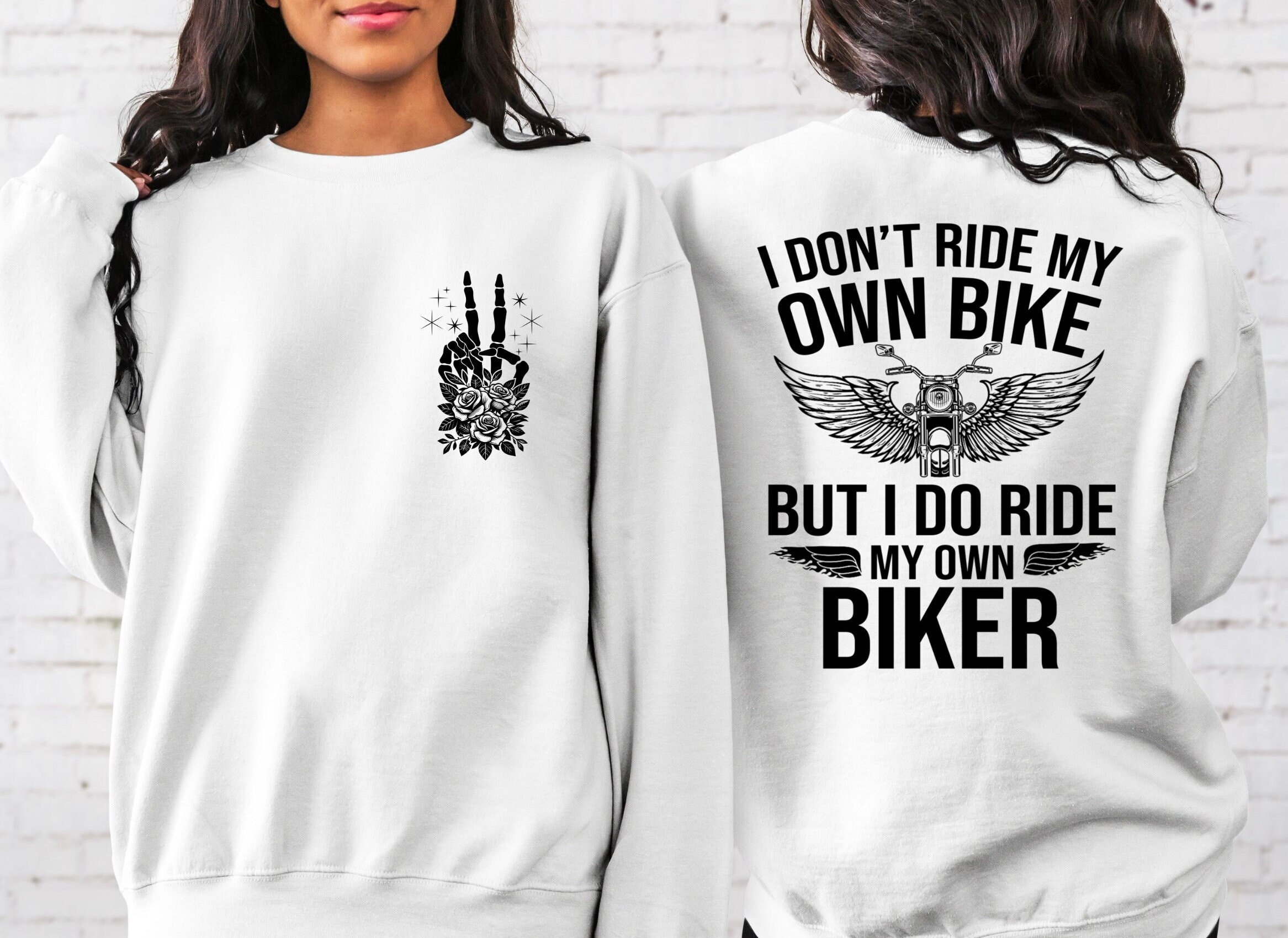Womens I Don't Ride My Own Bike But I Do Ride My Own Biker Shirt Womens I Don't Ride My Own Bike But I Do Ride My Own Biker Shirt