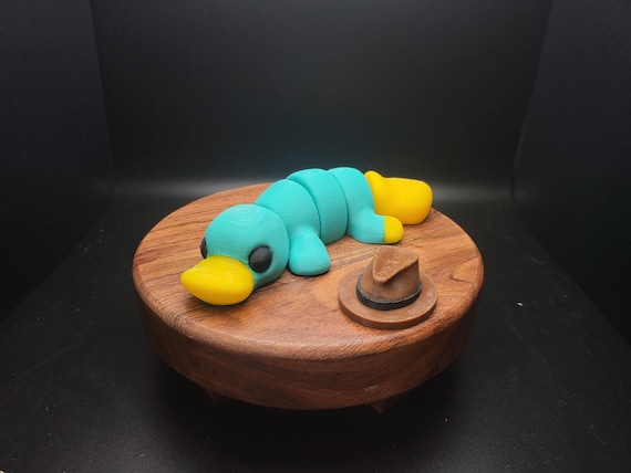 3d-printed Articulated Perry the Platypus Fridge Magnet - Etsy