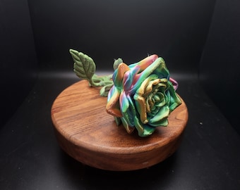 Rainbow Pride Rose - 3D Printed