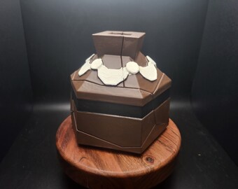 Magnetyczna, rozbijalna układanka z doniczką Low Poly Time z klejnotami **PRZECZYTAJ OPIS**