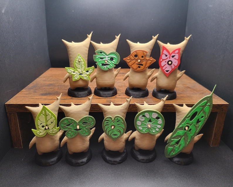 Tree Forest Spirit Statues - Video Game Inspired *READ DESCRIPTION PLEASE* image 4