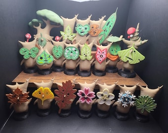 Tree Forest Spirit Statues  - Video Game Inspired *READ DESCRIPTION PLEASE*
