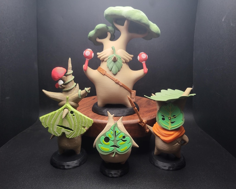 Tree Forest Spirit Statues - Video Game Inspired *READ DESCRIPTION PLEASE* image 11