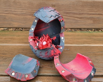 Dragon Thrones Magnetic Re-Breakable Dragon Egg Puzzle with Baby Dragon
