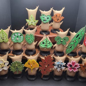 Tree Forest Spirit Statues  - Video Game Inspired