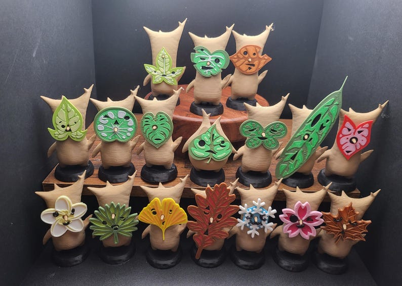 Tree Forest Spirit Statues - Video Game Inspired *READ DESCRIPTION PLEASE* image 3