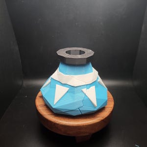 Volcano Death Men Time Videospiel Magnetisches wieder zerbrechliches Topfpuzzle mit Edelsteinen ** BESCHREIBUNG LESEN **