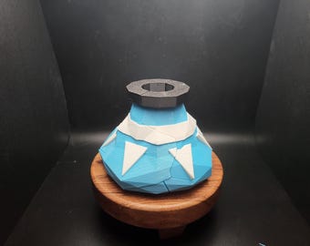 Volcano Death Men Time Video Game Magnetic Re-Breakable Pot Puzzle with Gems **READ DESCRIPTION**