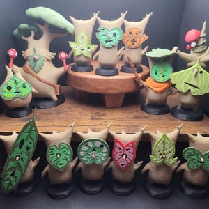 Tree Forest Spirit Statues - Video Game Inspired *READ DESCRIPTION PLEASE* Original 9 + Named