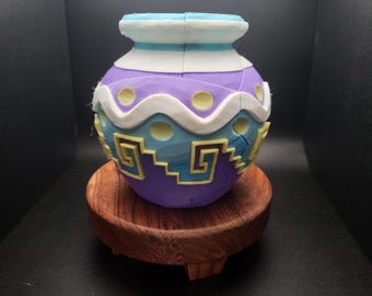 Wind Video Game Magnetic Re-Breakable Pot Puzzle with Gems **READ DESCRIPTION**