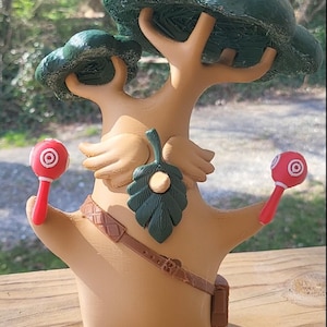 Tree Forest Spirit Leader Papa Garden Statue  - Video Game Inspired