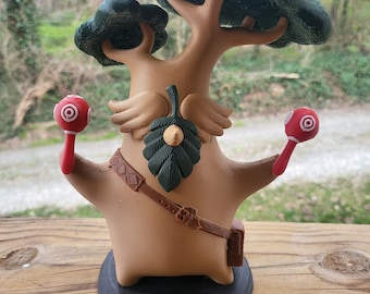 Tree Forest Spirit Leader Papa Garden Statue  - Video Game Inspired