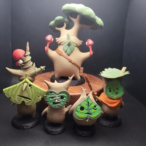 Tree Forest Spirit Statues - Video Game Inspired *READ DESCRIPTION PLEASE* image 12