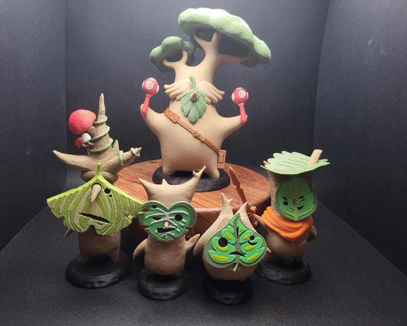 Tree Forest Spirit Statues - Video Game Inspired *READ DESCRIPTION PLEASE* image 12