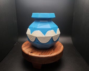 Low Poly Wind Video Game Magnetic Re-Breakable Pot Puzzle with Gems **READ DESCRIPTION**