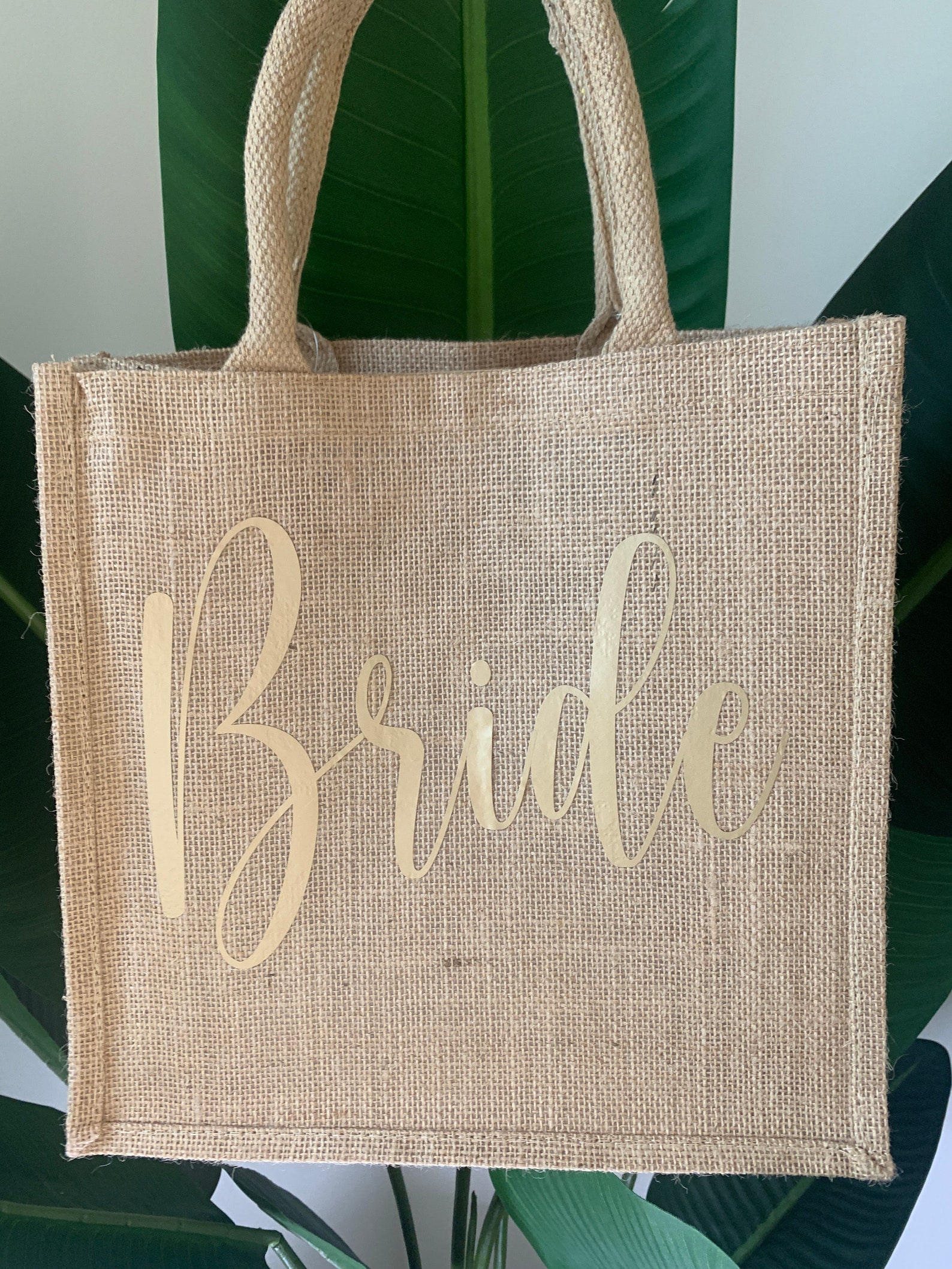 Beach Bag Personalized burlap tote bag Etsy