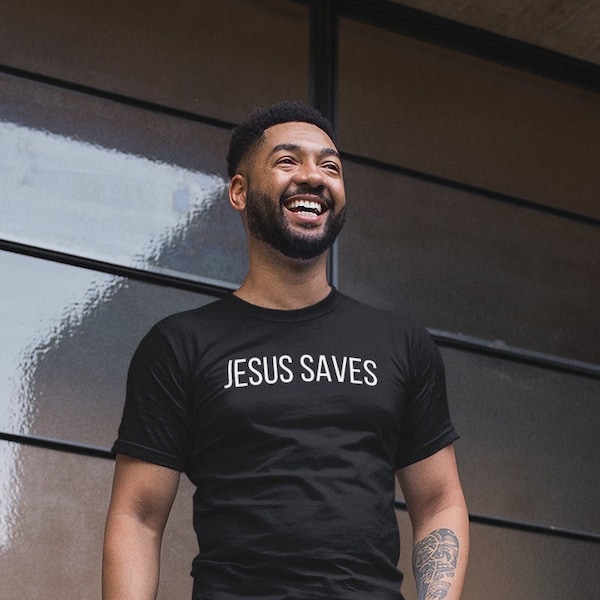 Jesus Saves T Shirt - Etsy