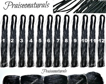 African Threading Rubber Thread For Stretching Out Natural hair 4c Hair Type 4 Natural Hair Style Black