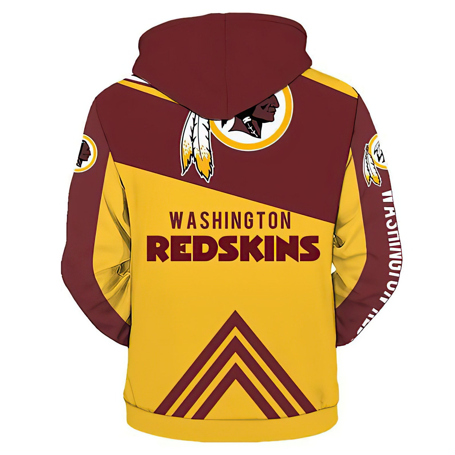 Washington Premium Fleece Hoodie NFL Washington Sweatshirt Etsy