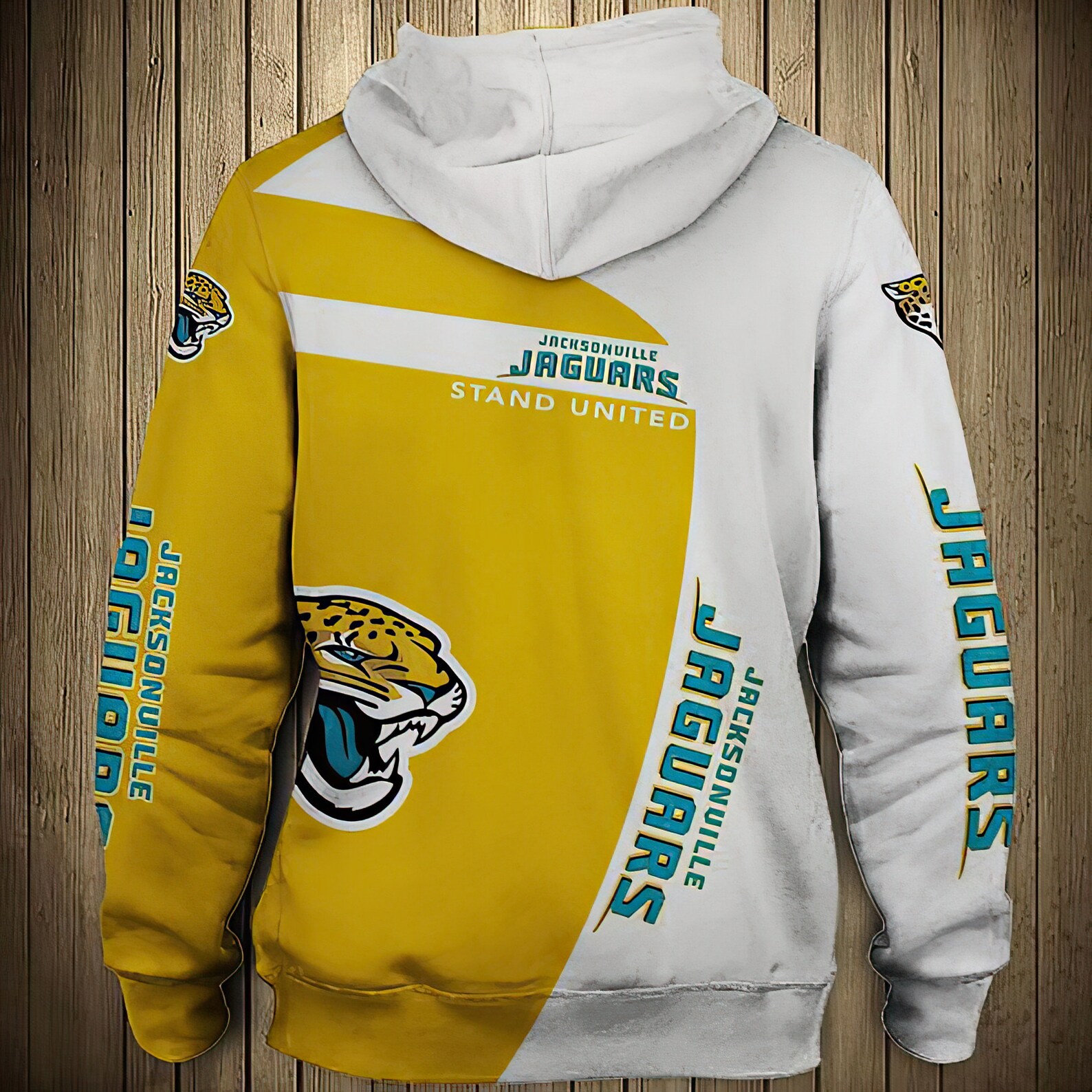 Jacksonville Jaguars Premium Fleece Hoodie NFL Jacksonville Etsy