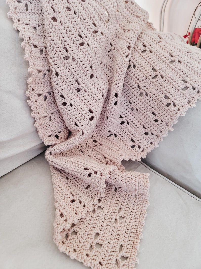 Sweet Pea Crochet Baby Blanket Pattern | Crochet Pattern | PDF Download ...