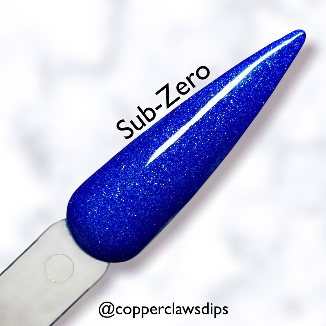 Subzero Dip Powder Dip Powder for Nails Glitter Dip Etsy
