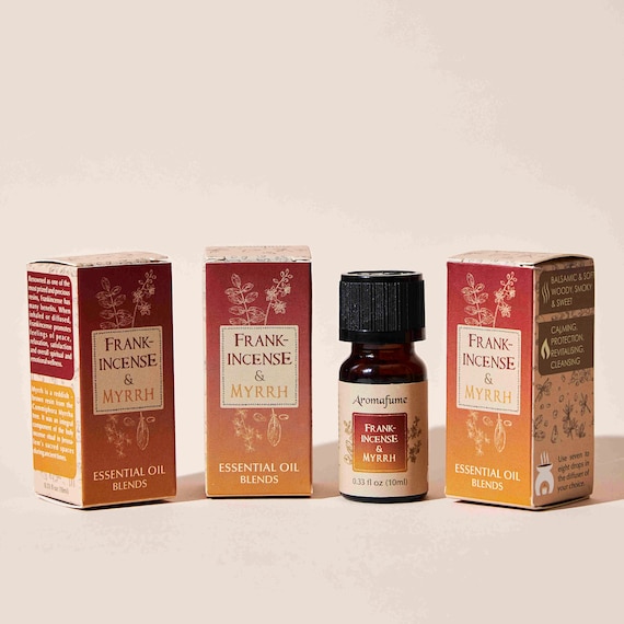 Frankincense and Myrrh - 100% Pure Essential Oil Blend of Carterii and Myrrh
